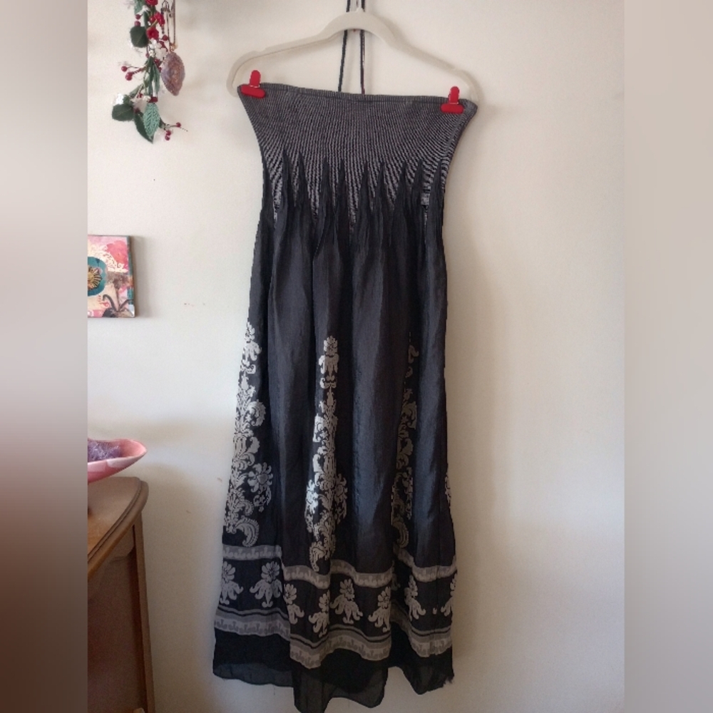 Tube top dress
